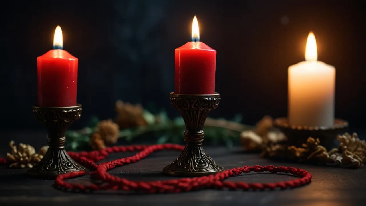 Czerwona świeczka w rytuale: Jaką moc ma ten płomień? Magia ognia Czerwona świeczka w rytuale: Jaką moc ma ten płomień? Magia ognia
