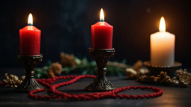 Czerwona świeczka w rytuale: Jaką moc ma ten płomień? Magia ognia Czerwona świeczka w rytuale: Jaką moc ma ten płomień? Magia ognia