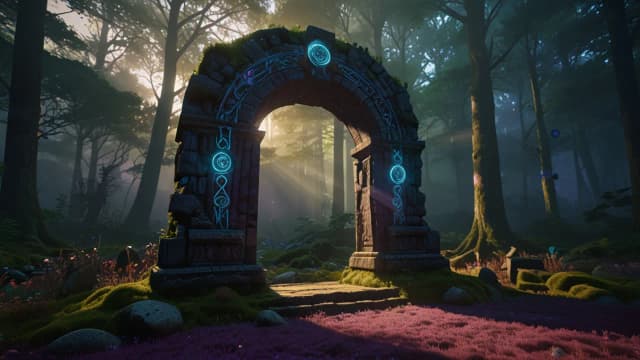 Oto portal magiczny! Czy czary otworzą drzwi do innego świata? Oto portal magiczny! Czy czary otworzą drzwi do innego świata?