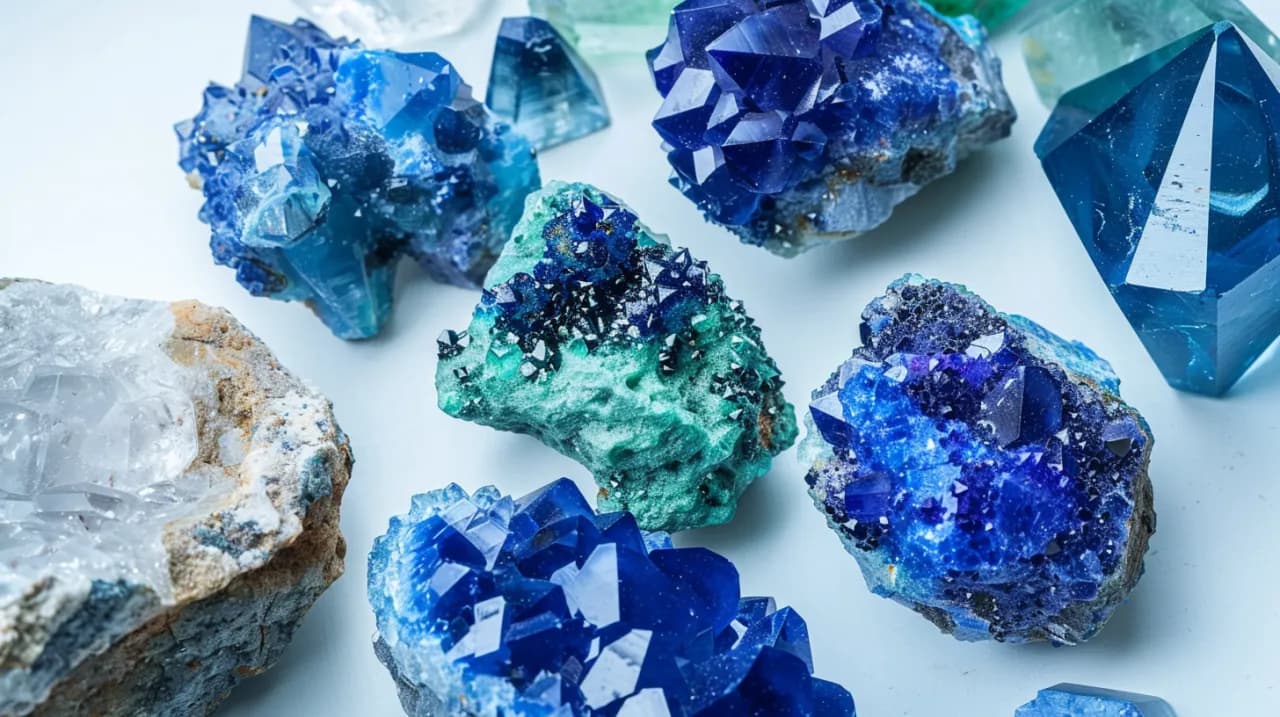 Znaczenie minerałów: Azuryt - Właściwości, moc i znaczenie Znaczenie minerałów: Azuryt - Właściwości, moc i znaczenie